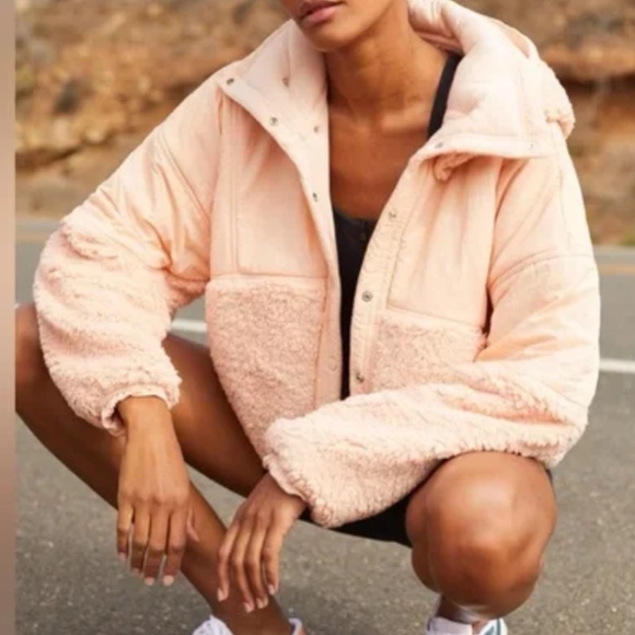 Free People Movement Adventure Awaits Fleece Jacket- S - Picture 3 of 3